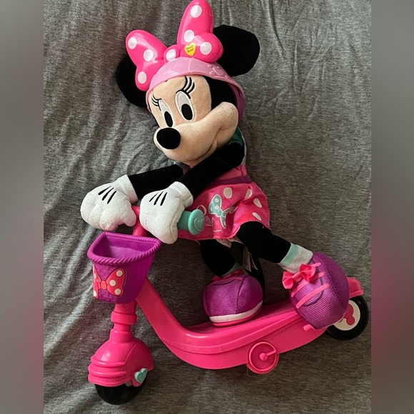 Disney Other - Disney Skating Minnie Mouse Pink Scooter See Video Works Great 15”
